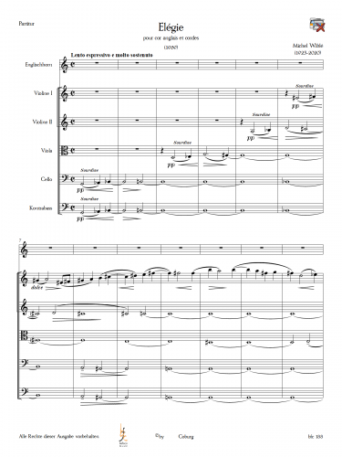 Koechlin, Charles - Pastorale für Oboe und Harmonium