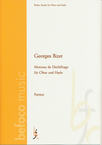 Bizet, Georges - Morceau für Oboe und Klavier / Harfe