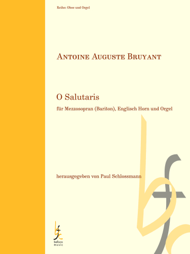 Vogt, Gustave - "O Salutaris" für Englisch Horn, Gesang und Orgel