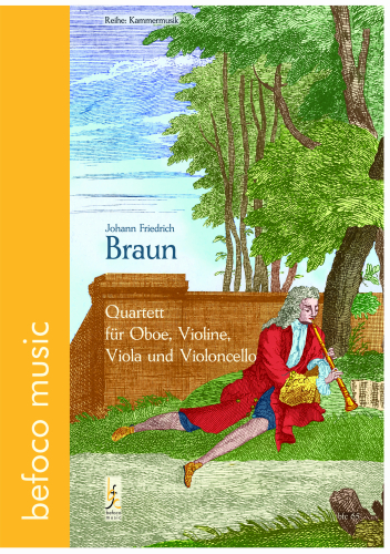 Braun, Johann Friedrich - Quartett für Oboe und Streicher
