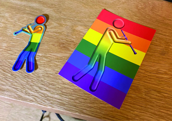 Pride oboe stickers