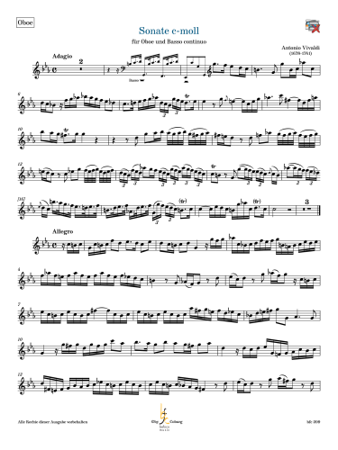 Michael Dabney: Minuets für oboe