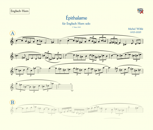 Koechlin, Charles - Pastorale für Oboe und Harmonium