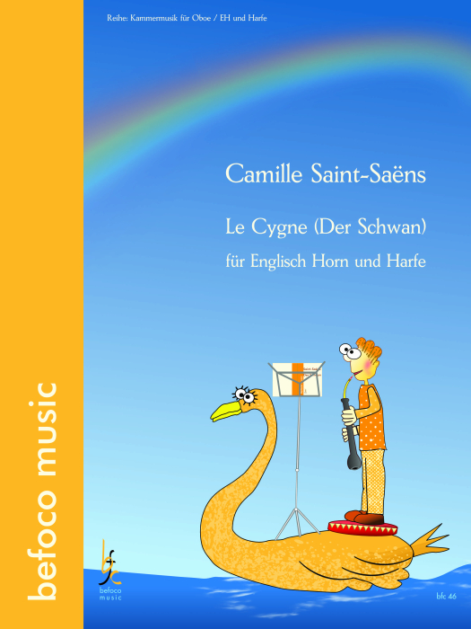 Saint-Saens, C. - Der Schwan für Englisch Horn und Harfe (oder Klavier)
