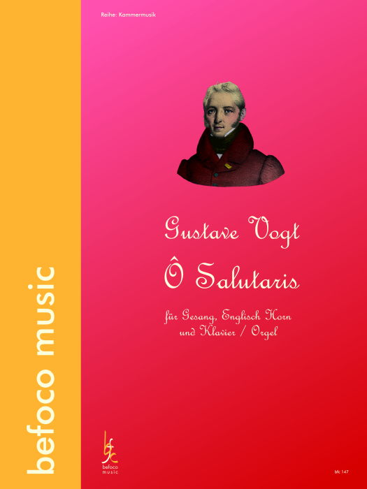 Vogt, Gustave - "O Salutaris" für Englisch Horn, Gesang und Orgel
