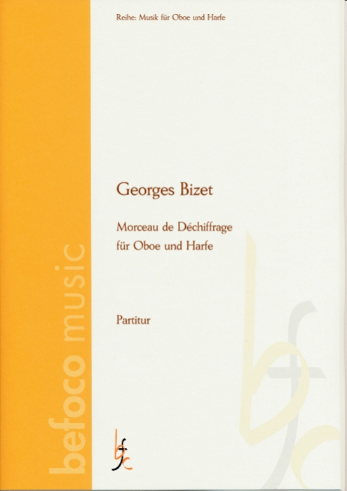 Bizet, Georges - Morceau für Oboe und Klavier / Harfe