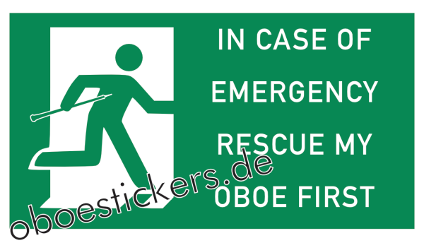 Emergency, Aufkleber