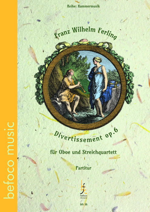 Ferling, Franz Wilhelm - Divertissement für Oboe und Streichquartett