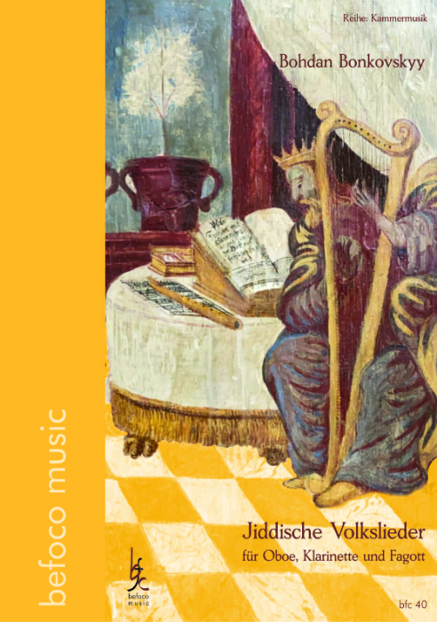 Bonkovskyy, Bohdan - Jiddische Volkslieder für Trio d anches