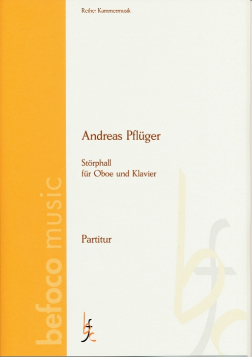 Pflüger, Andreas - Störphall für Oboe und Klavier