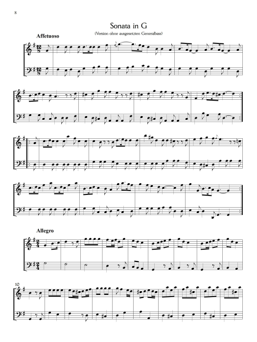 Tartini, Giuseppe - Sonata in G