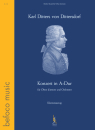 Dittersdorf, von - Konzert A-Dur für Oboe d’amore und Orchester