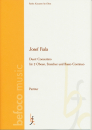Fiala, Josef - Duett-Concerto für 2 Oboen, Streicher und BC