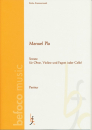 Pla, Manuel - Sonate für Oboe, Violine und Fagott (oder Cello)